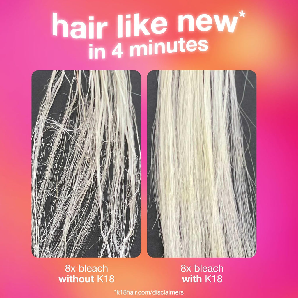 K18 Molecular Repair Leave-In Hair Mask – 4-Minute Damage Repair for Stronger, Smoother Hair