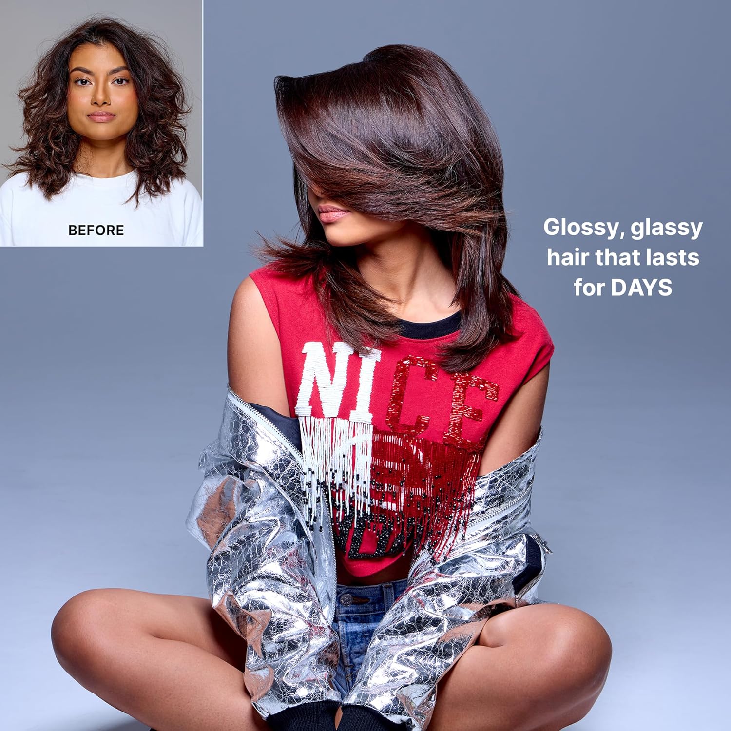 Color Wow Dream Coat Anti-Frizz Spray – Humidity-Proof Heat Protectant for Silky Glass Hair