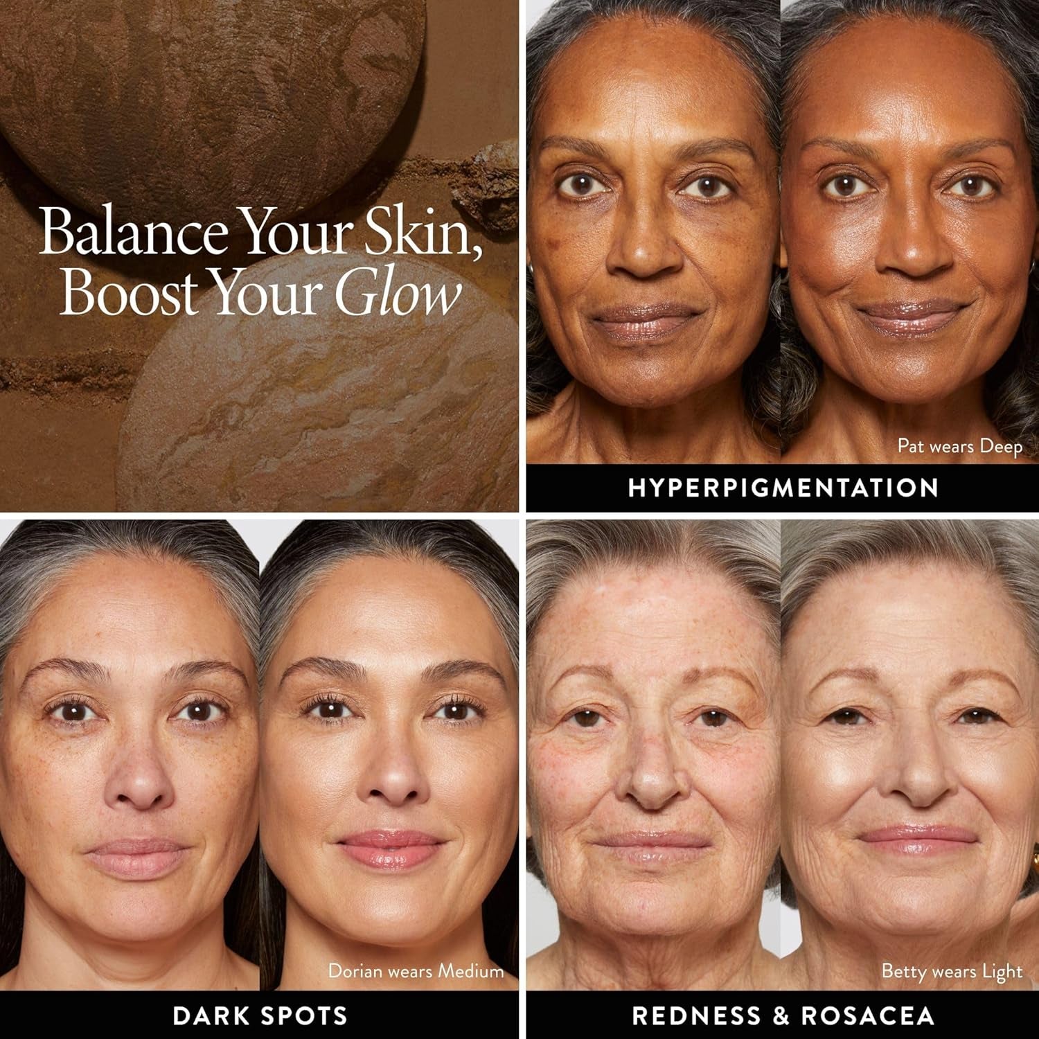 Laura Geller Baked Glow Foundation – Satin Finish Buildable Powder Foundation