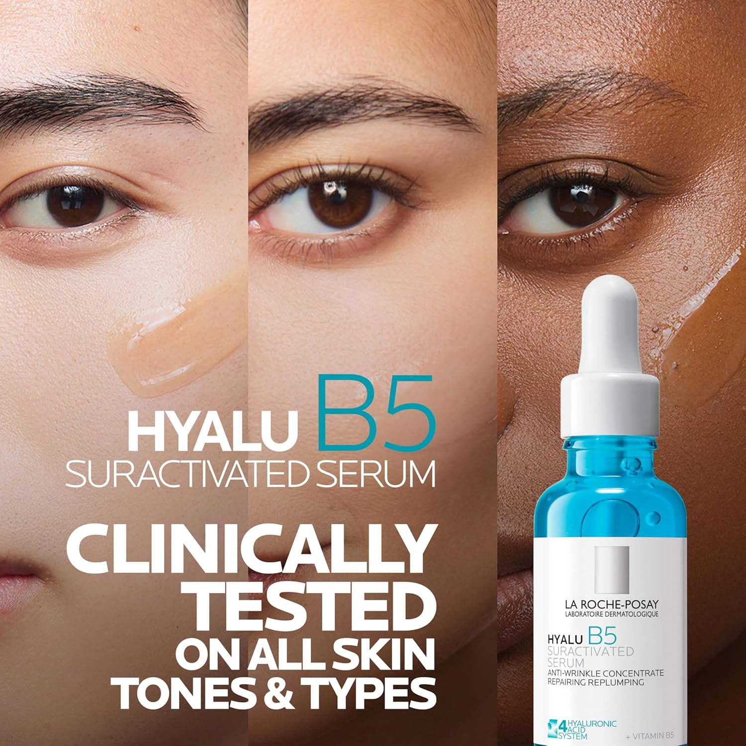 La Roche-Posay Hyalu B5 Plumping Serum – Pure Hyaluronic Acid Hydration & Anti-Aging Repair