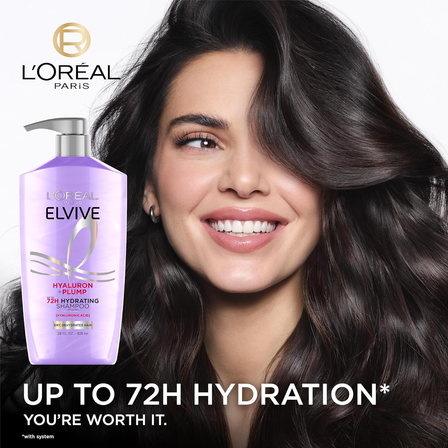 L’Oréal Elvive Hyaluron Plump Hydration Hair Duo – Shampoo & Conditioner Set