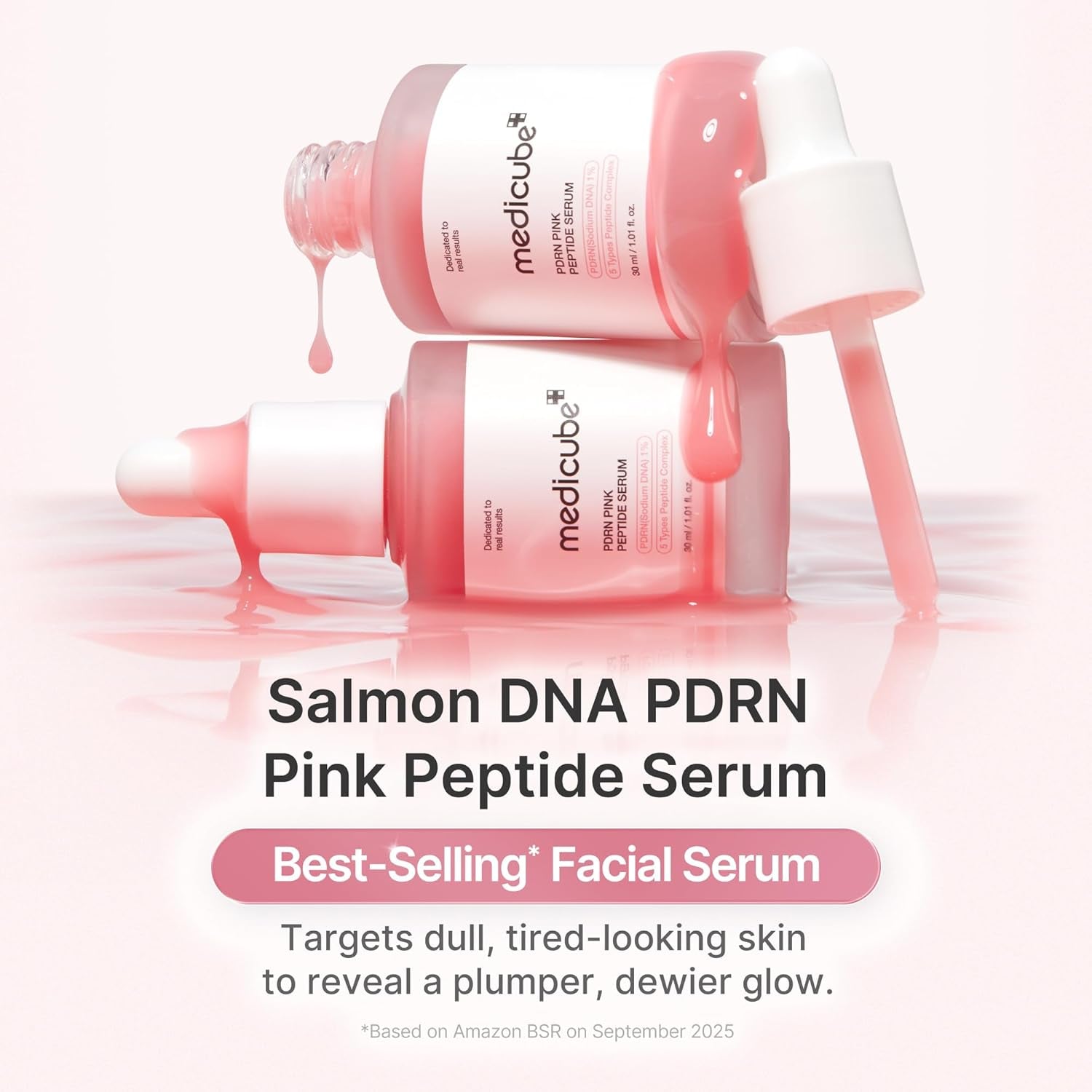 medicube PDRN Pink Glow Peptide Serum – Hydration & Firming Care