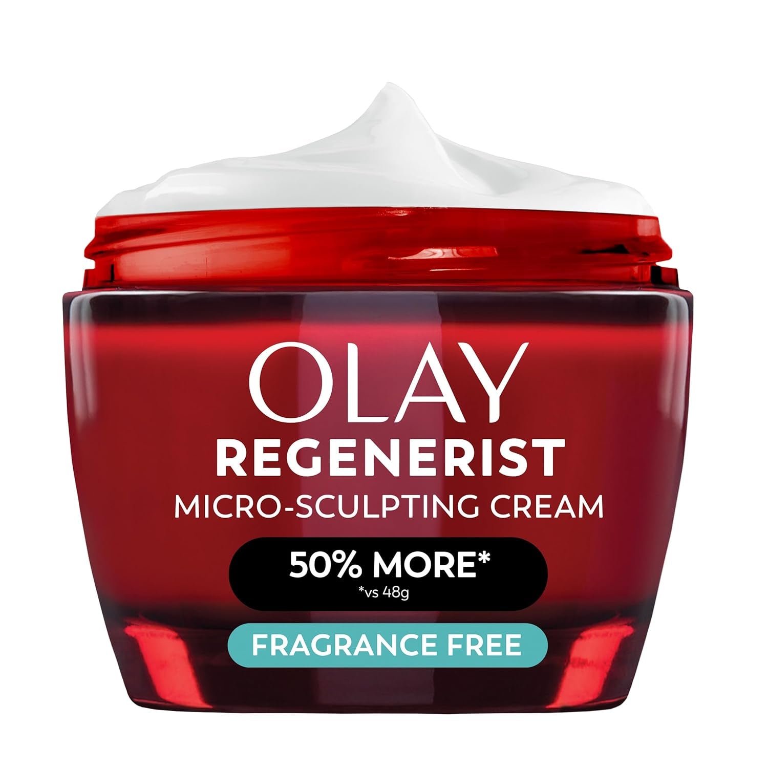 Olay Regenerist Micro-Sculpting Cream – Anti-Aging Collagen Face Moisturizer (Fragrance-Free)