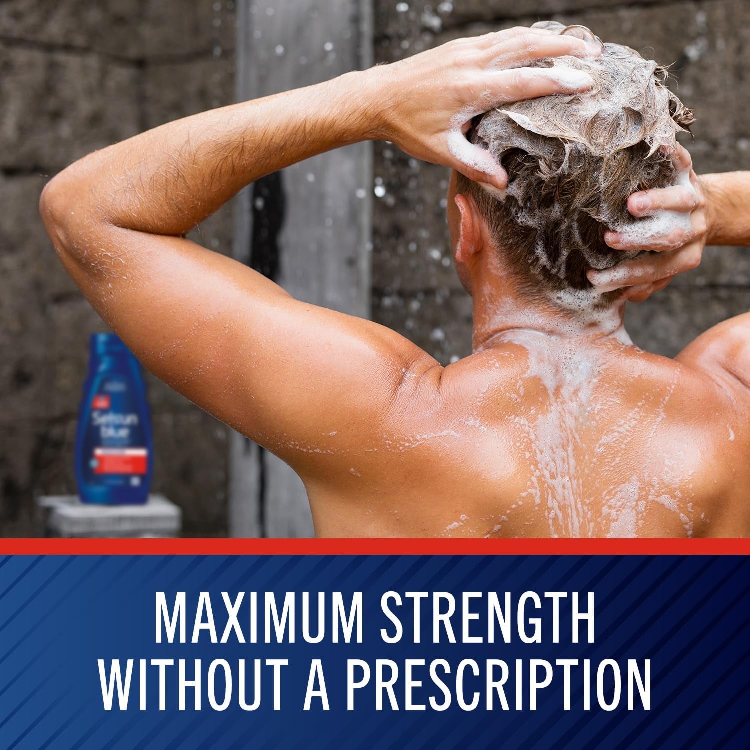 Selsun Blue Maximum Strength Medicated Shampoo – Instant Scalp Relief & Flake Control