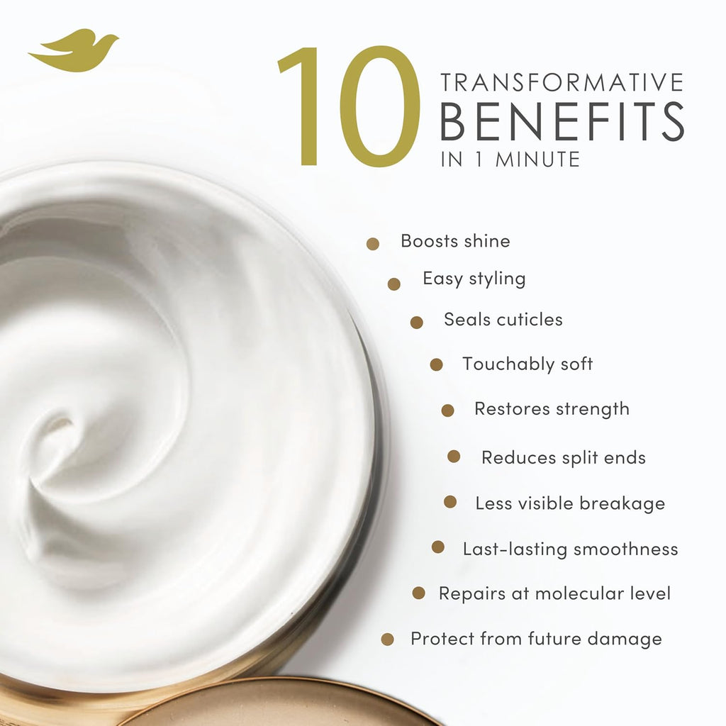 Dove 10-in-1 Intensive Repair Serum Mask – Advanced Bio-Protein Care for Damaged Hair