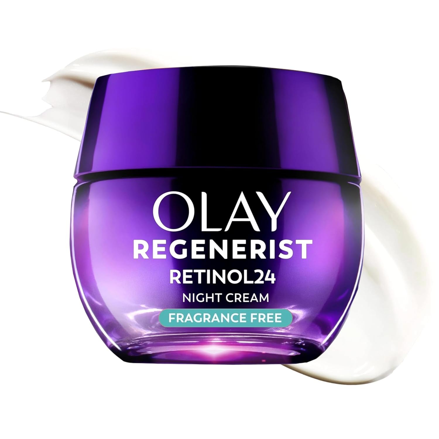 Olay Retinol Collagen Night Repair Cream – Anti-Aging Moisturizer for Smooth, Firm Skin