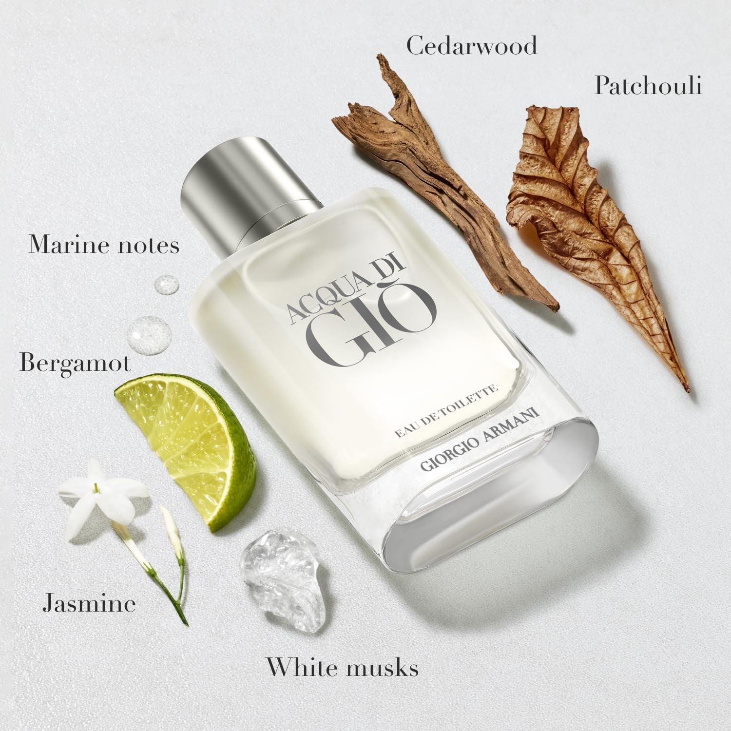 Armani Acqua di Giò Eau de Toilette – Fresh Aquatic Citrus Luxury Men’s Cologne
