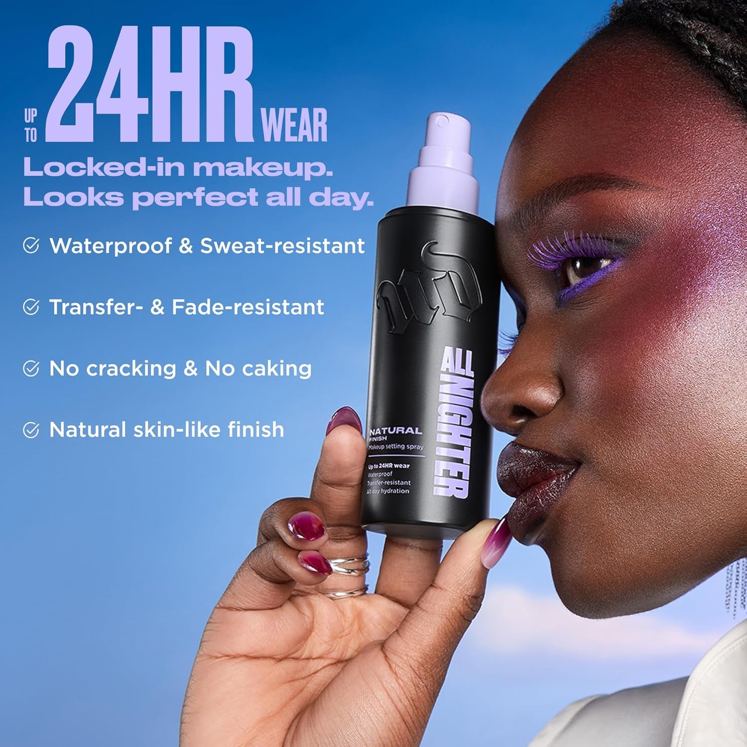 Urban Decay All Nighter Setting Spray – 24HR Waterproof Makeup Lock Mist