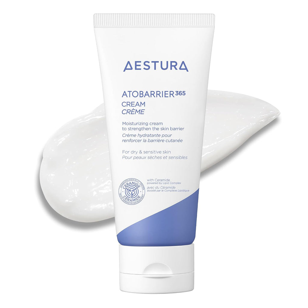 AESTURA ATOBARRIER365 Ceramide Barrier Repair Cream – Deep Hydration Moisturizer for Dry & Sensitive Skin