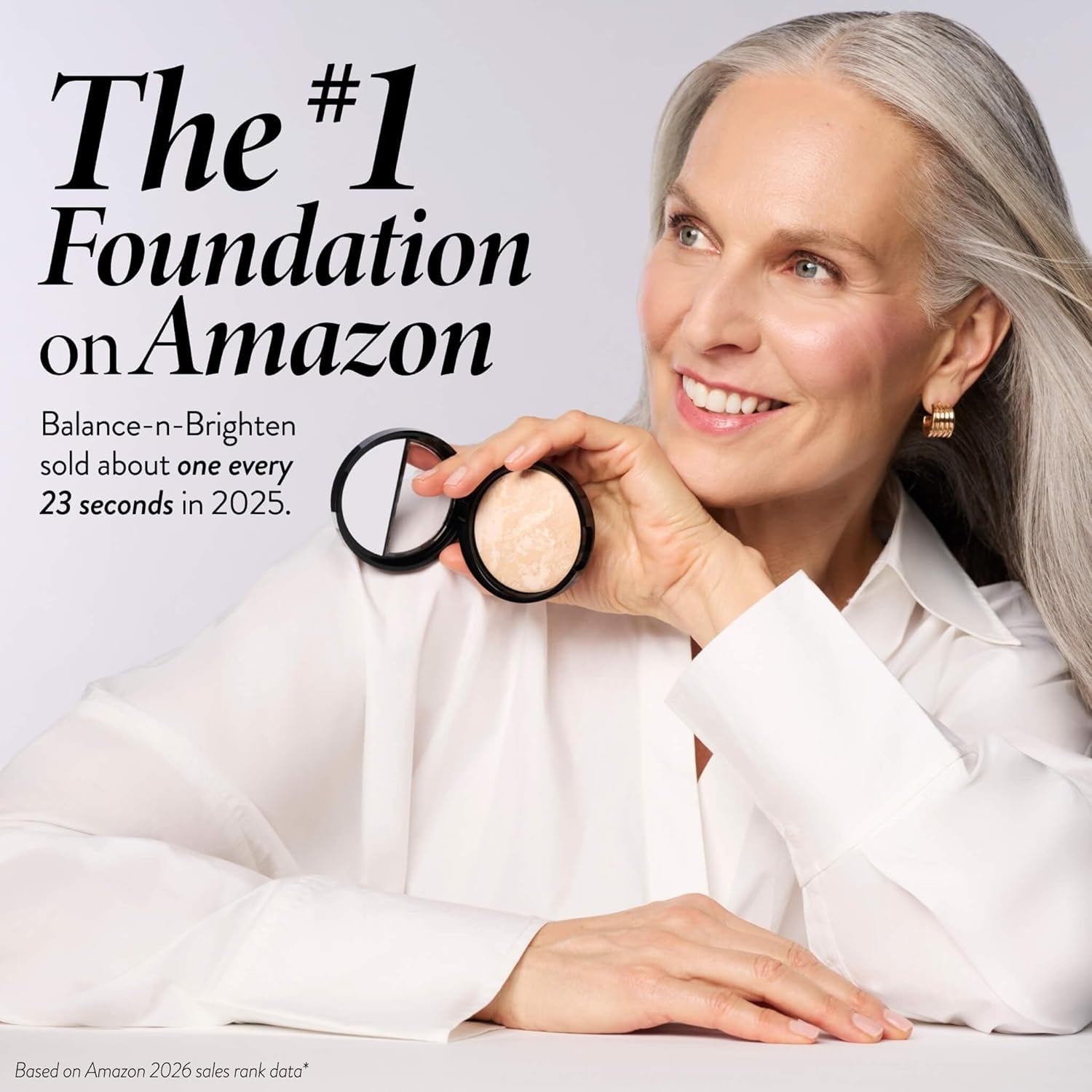 Laura Geller Baked Balance-n-Brighten Powder Foundation – Color Correcting Natural Finish
