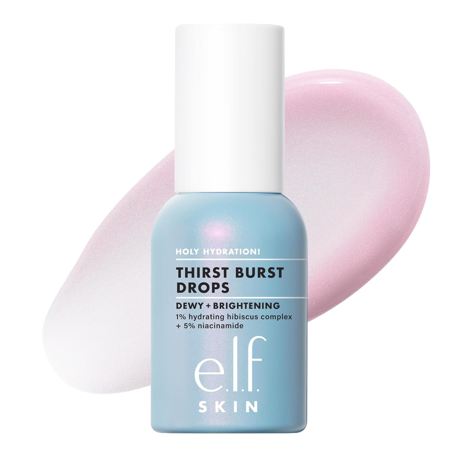 e.l.f. Holy Hydration Thirst Burst Drops – Hyaluronic Acid Radiance Serum
