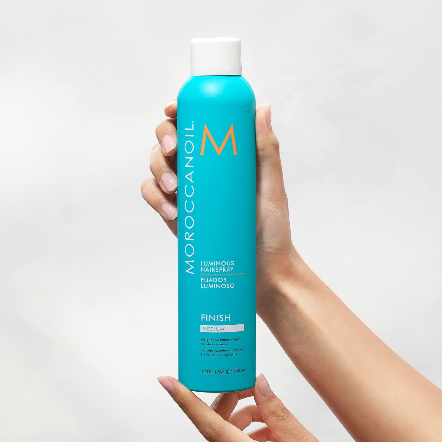 Moroccanoil Luminous Hairspray – Medium Hold Argan Oil Finish for Shine & Movement
