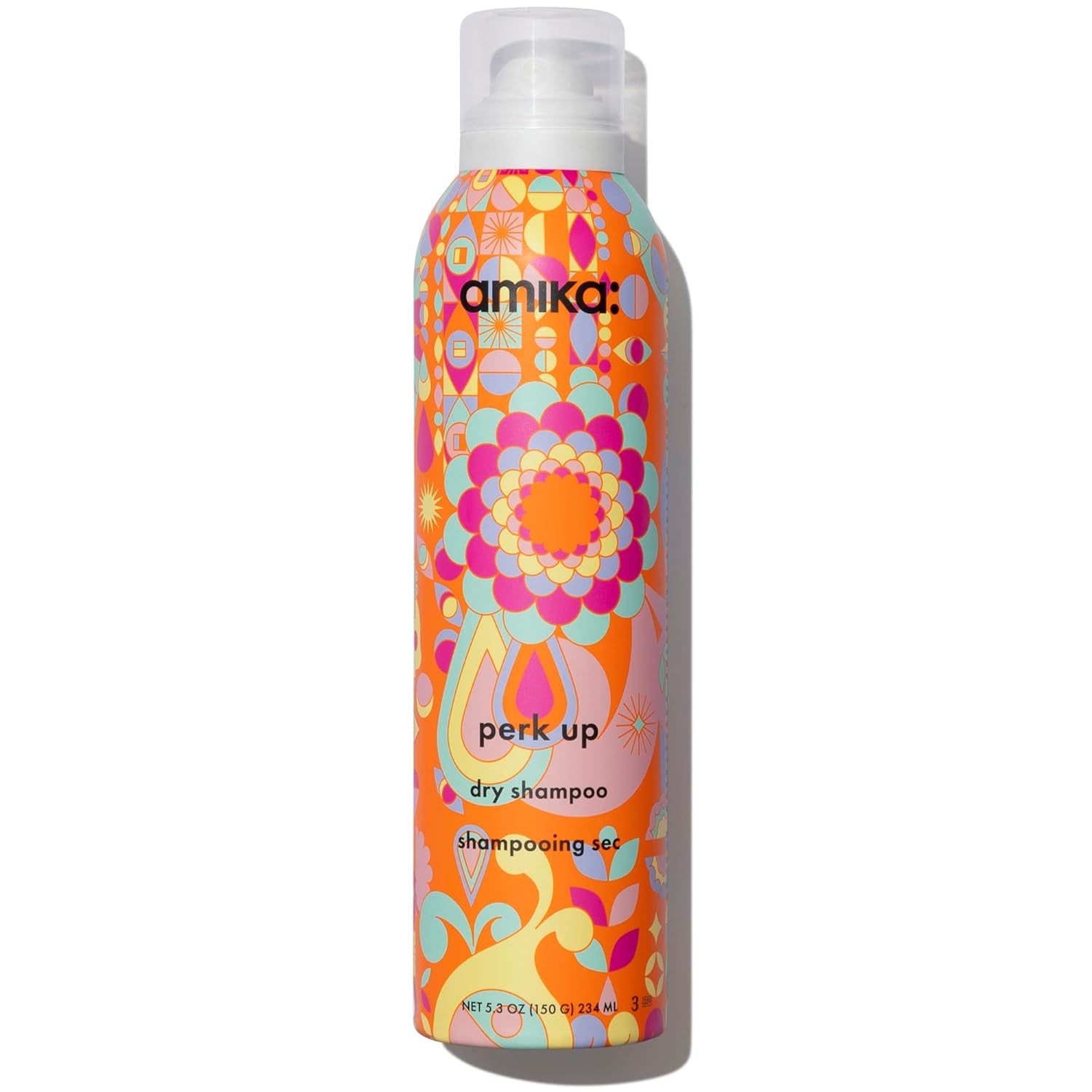 amika Perk Up Talc-Free Dry Shampoo – Oil Absorbing Root Refresh with Instant Volume & No White Residue