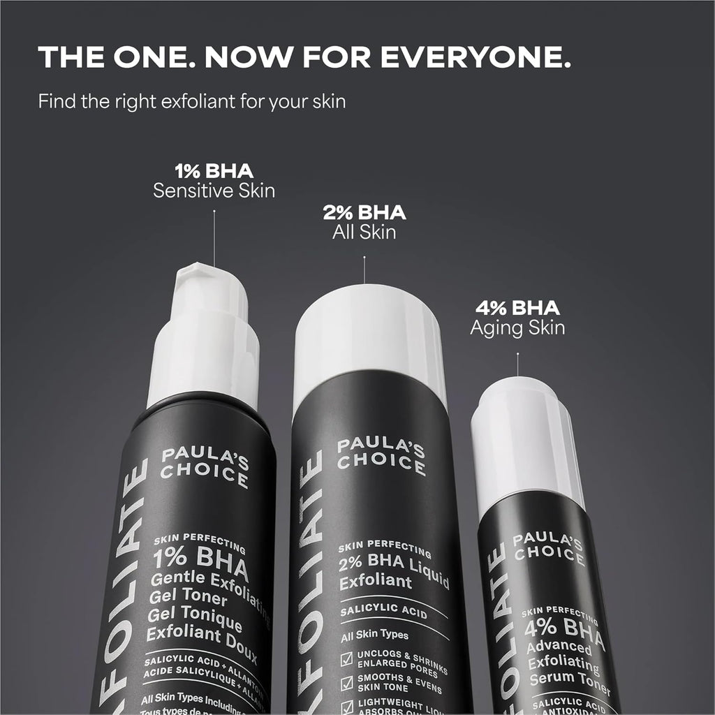 Paula’s Choice 2% BHA Liquid Exfoliant – Salicylic Acid Pore Minimizing Toner for Clear, Smooth Skin