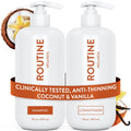 Routine Wellness Anti-Thinning Biotin Shampoo & Conditioner Set – DHT Blocker Hair Growth Support for Fuller, Healthier Hair