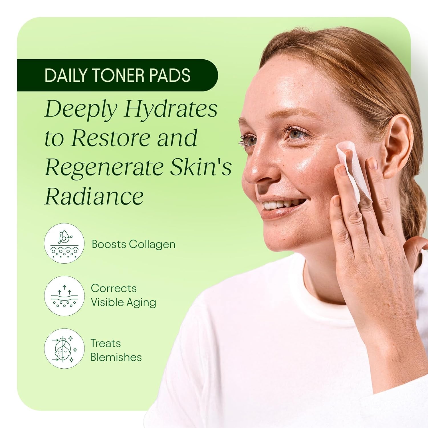 Radiance Toning Polish Pads – Dark Spot & Wrinkle Treatment