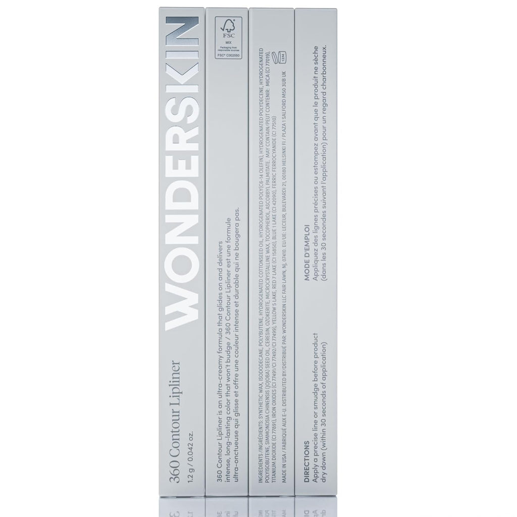 Wonderskin 360 Contour Lipliner – Waterproof Transfer-Proof Longwear Lip Pencil