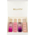 BellaVita Luxury Women’s Perfume Gift Set – 4 Signature Floral & Fruity Fragrances Collection