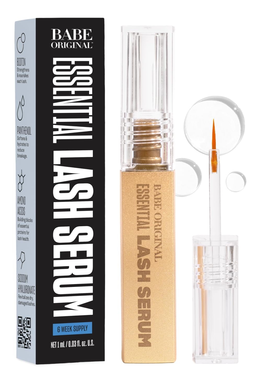 Babe Original Lash Growth Serum – Fuller, Longer Lash Enhancing Treatment