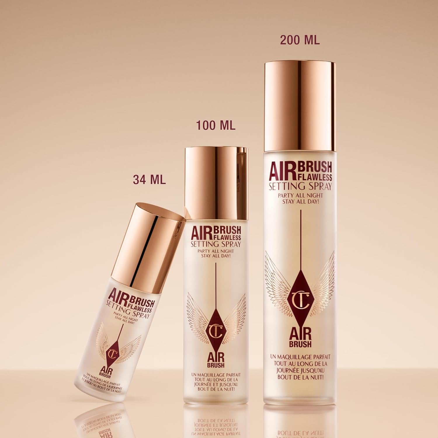 Charlotte Tilbury Airbrush Flawless Setting Spray – Hydrating 16HR Makeup Lock Mist