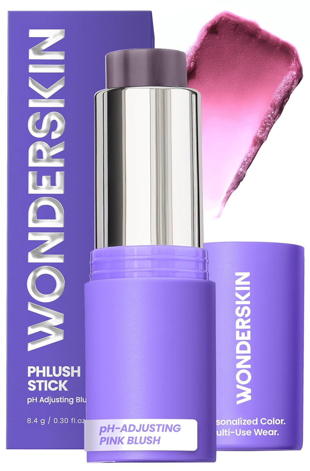 Wonderskin pHlush Blush Stick – pH-Activated Multi-Use Cheek & Lip Color