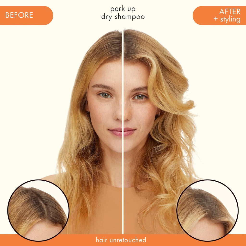 amika Perk Up Talc-Free Dry Shampoo – Oil Absorbing Root Refresh with Instant Volume & No White Residue