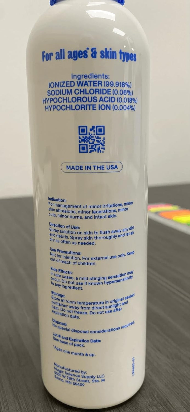 Magic Molecule Hypochlorous Skin Rescue Spray – Daily Soothing Mist for Breakouts, Redness & Irritation
