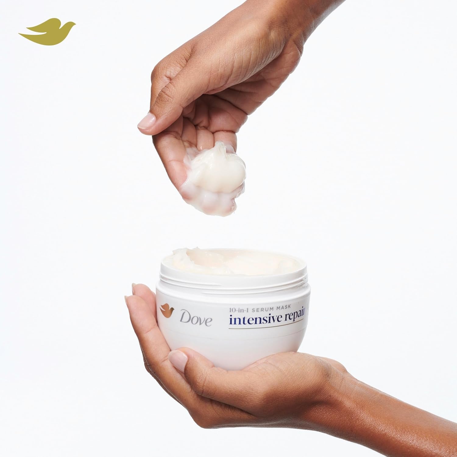 Dove 10-in-1 Intensive Repair Serum Mask – Advanced Bio-Protein Care for Damaged Hair