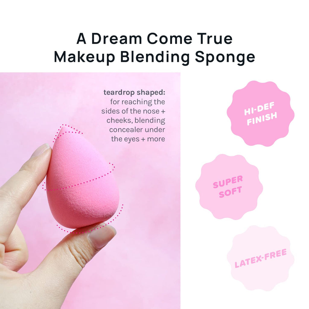AOA Studio Makeup Sponge Set – 6-Piece Latex-Free Beauty Blender Kit