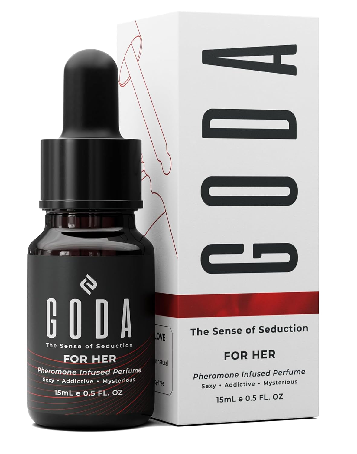 GODA Pheromone Perfume for Women – Seductive Jasmine Rose Long-Lasting Fragrance