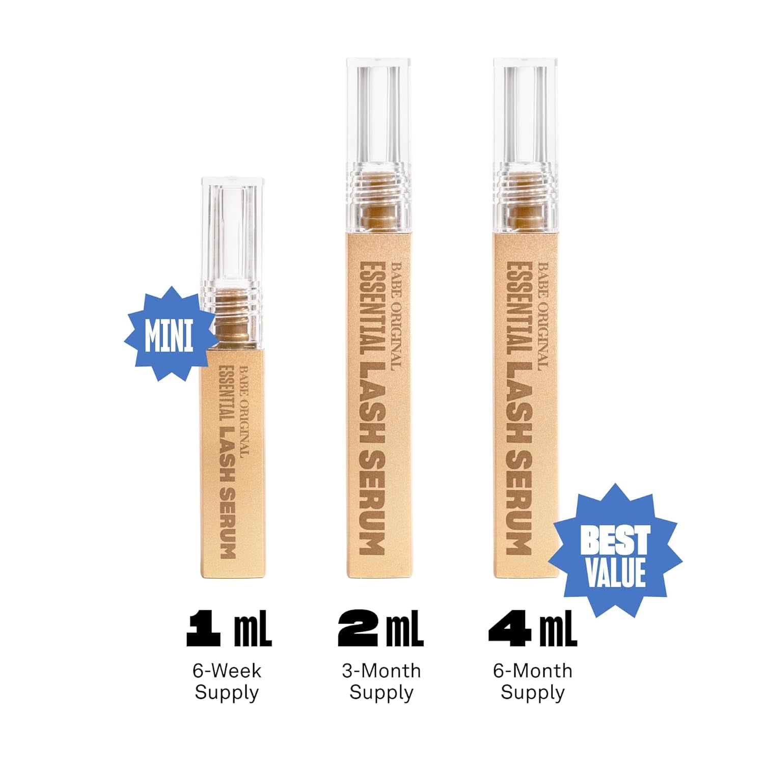 Babe Original Lash Growth Serum – Fuller, Longer Lash Enhancing Treatment